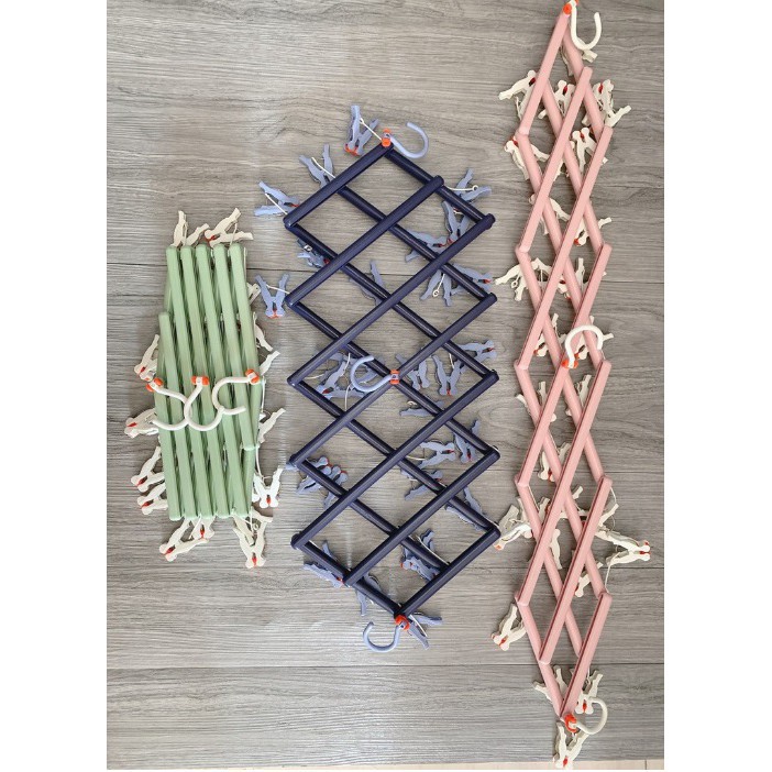 Móc chùm gấp gọn 29 kẹp 3893