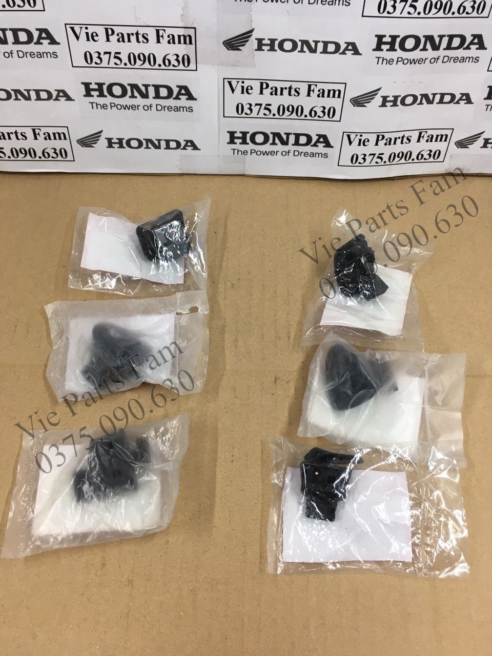 Combo bộ 6 nút công tắc SH 2012-2016, hàng din Honda mới 100%