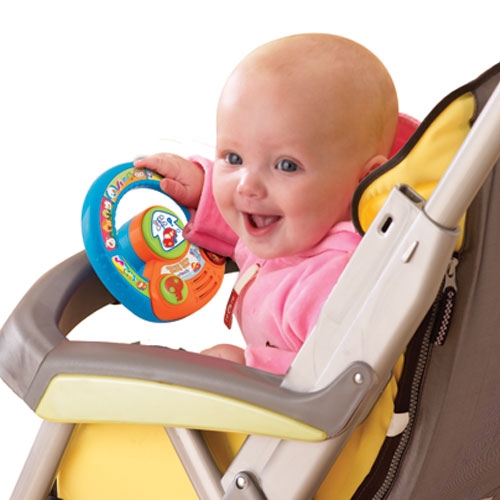 toy steering wheel for stroller