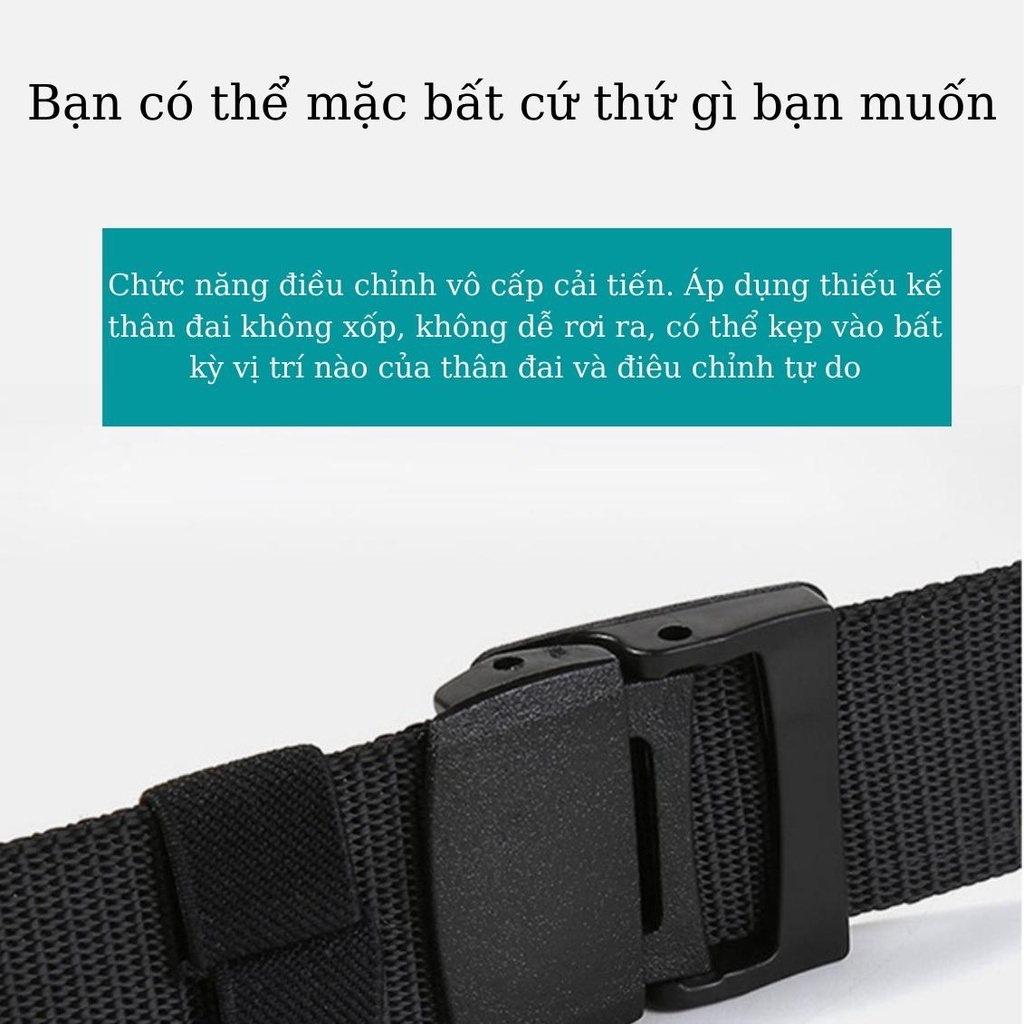Thắt Lưng Nam Dây Lưng Vải Dù Cao Cấp