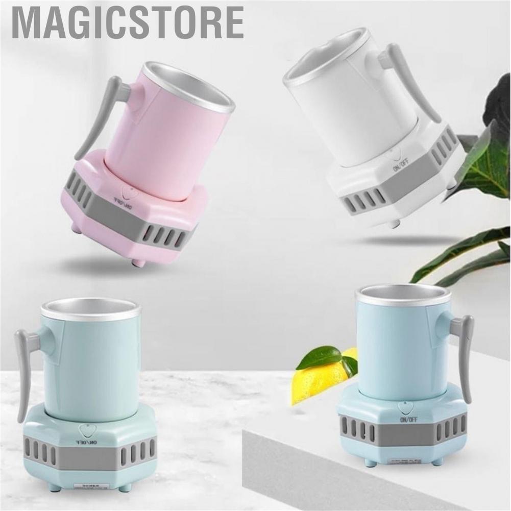Magicstore Mug Cooler Portable Multi Function  Coffee Refrigeration Cup for Home Office Dormitory US Plug 100-240V