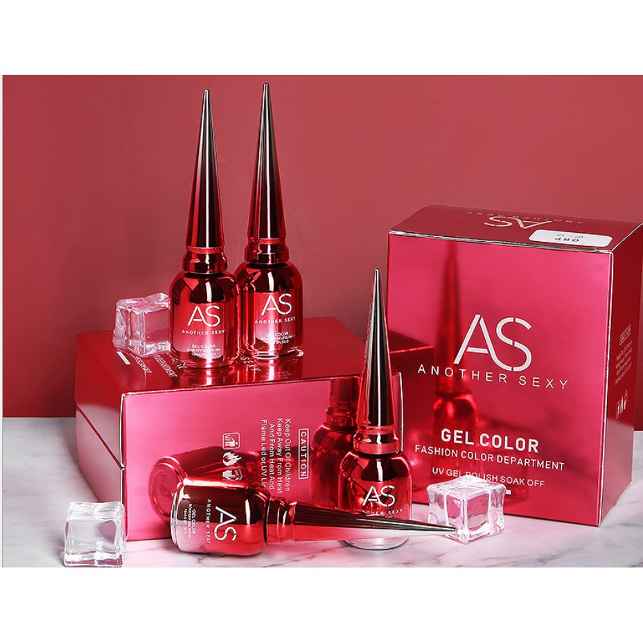 Sơn gel top base as chải đỏ mới 15ML