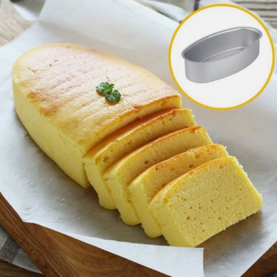 Khuôn Oval Bầu Dục Trắng - Đen
