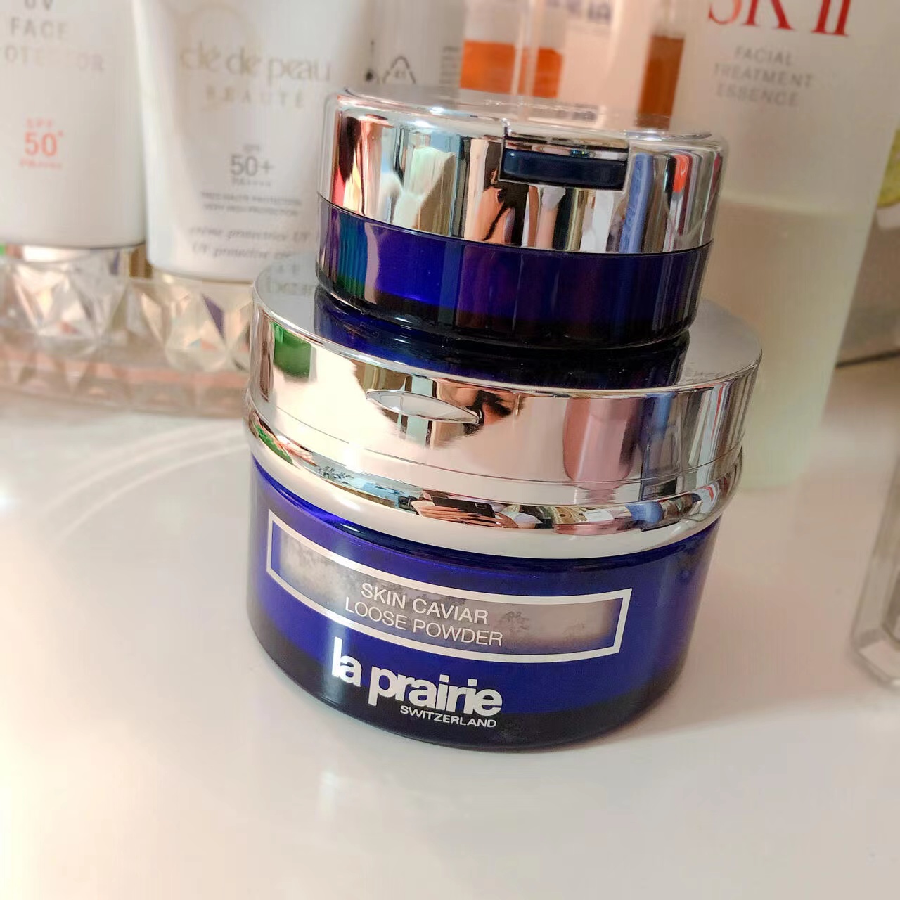 La Prairie Belle Blue Caviar Loose Powder 40g+10g | Lazada Singapore