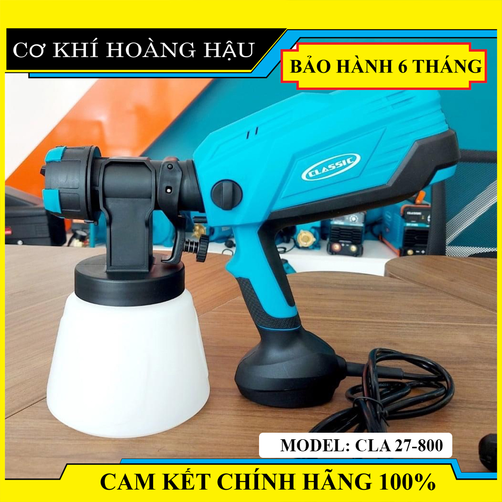 [CHÍNH HÃNG] Máy Phun Sơn Điện CLASSIC, Công suất 600W, 4 vòi phun