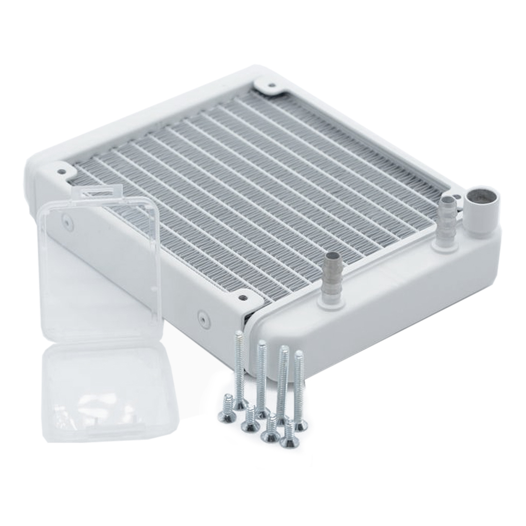 Water Cooling Computer Radiator 12 Pipe Aluminum Heat Exchanger Liquid Cooling Heat Sink for CPU PC Water Cool System