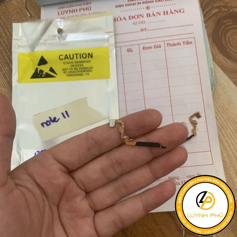 Nút vân tay redmi note 11 4G ảnh thật