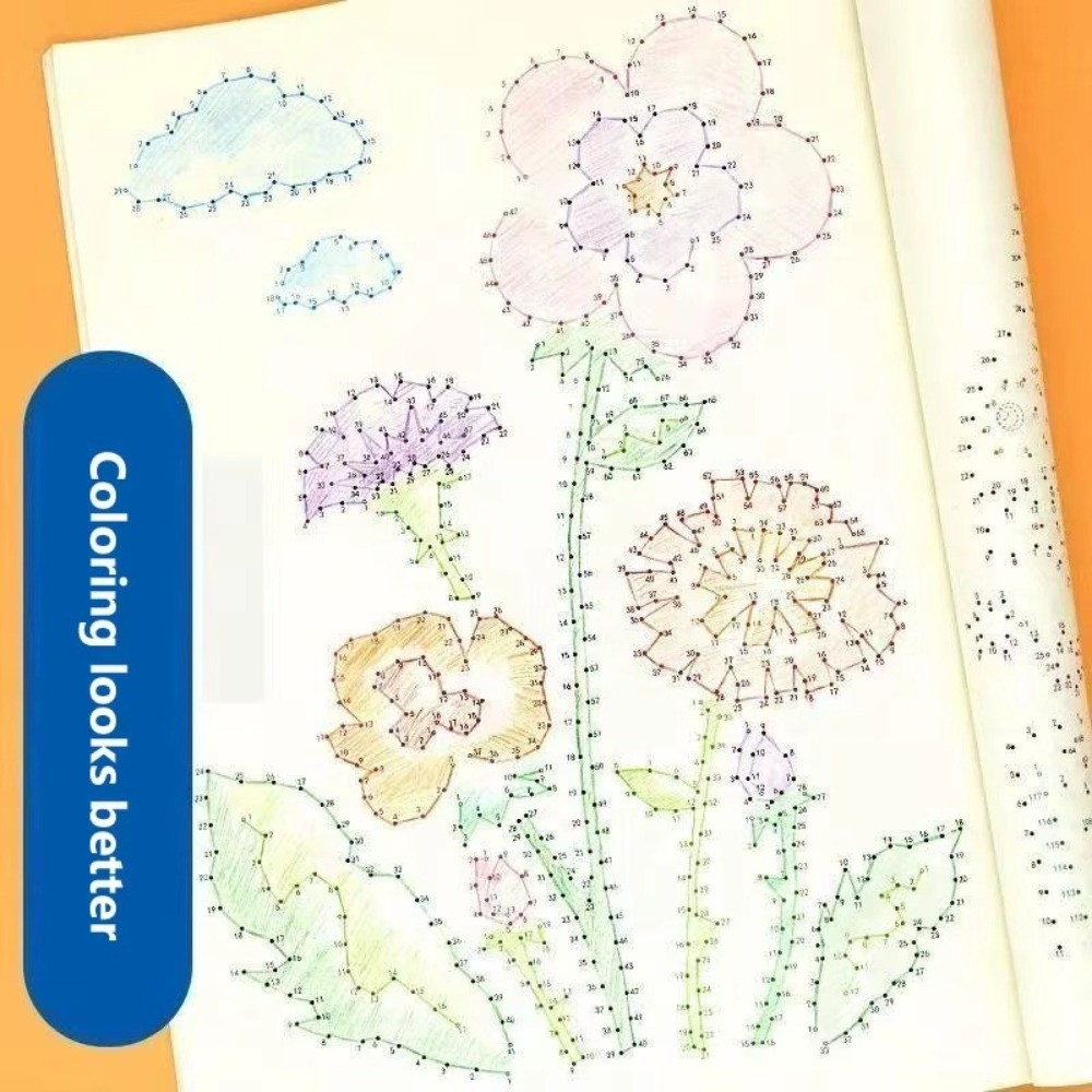 Parallel Drawing Books New 44 Patterns Digital Connected Drawing Book Pen Control 3 Difficulty ...