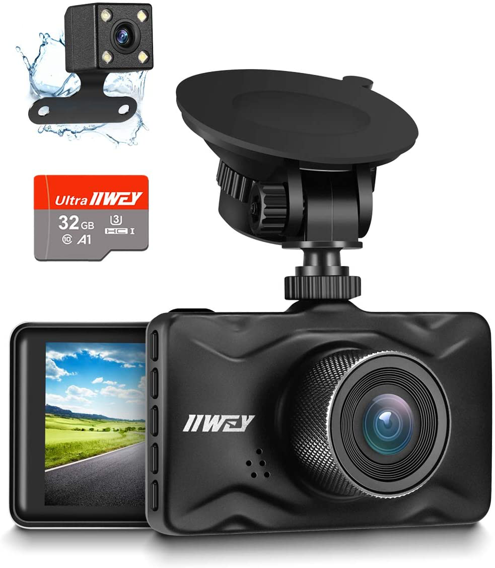 Dashboard Cam Dashcam Wimius IIWEY DC03 Car Dash Cam Front And