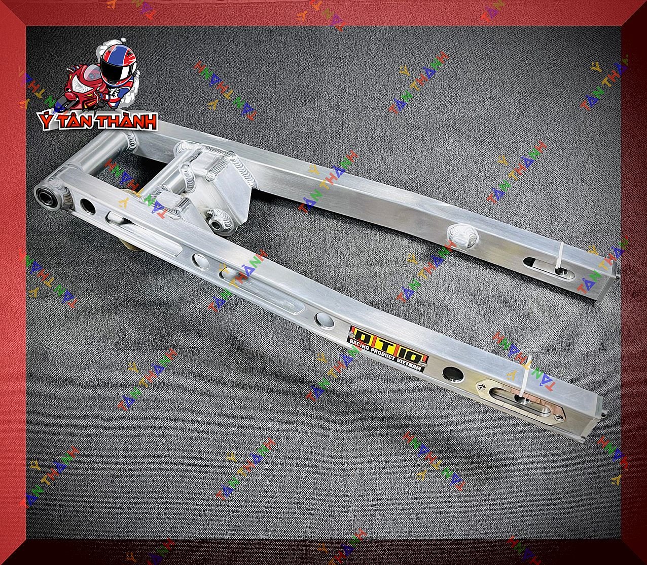 Gấp nhôm Satria,Raider Fi DT10 phay lổ MS01