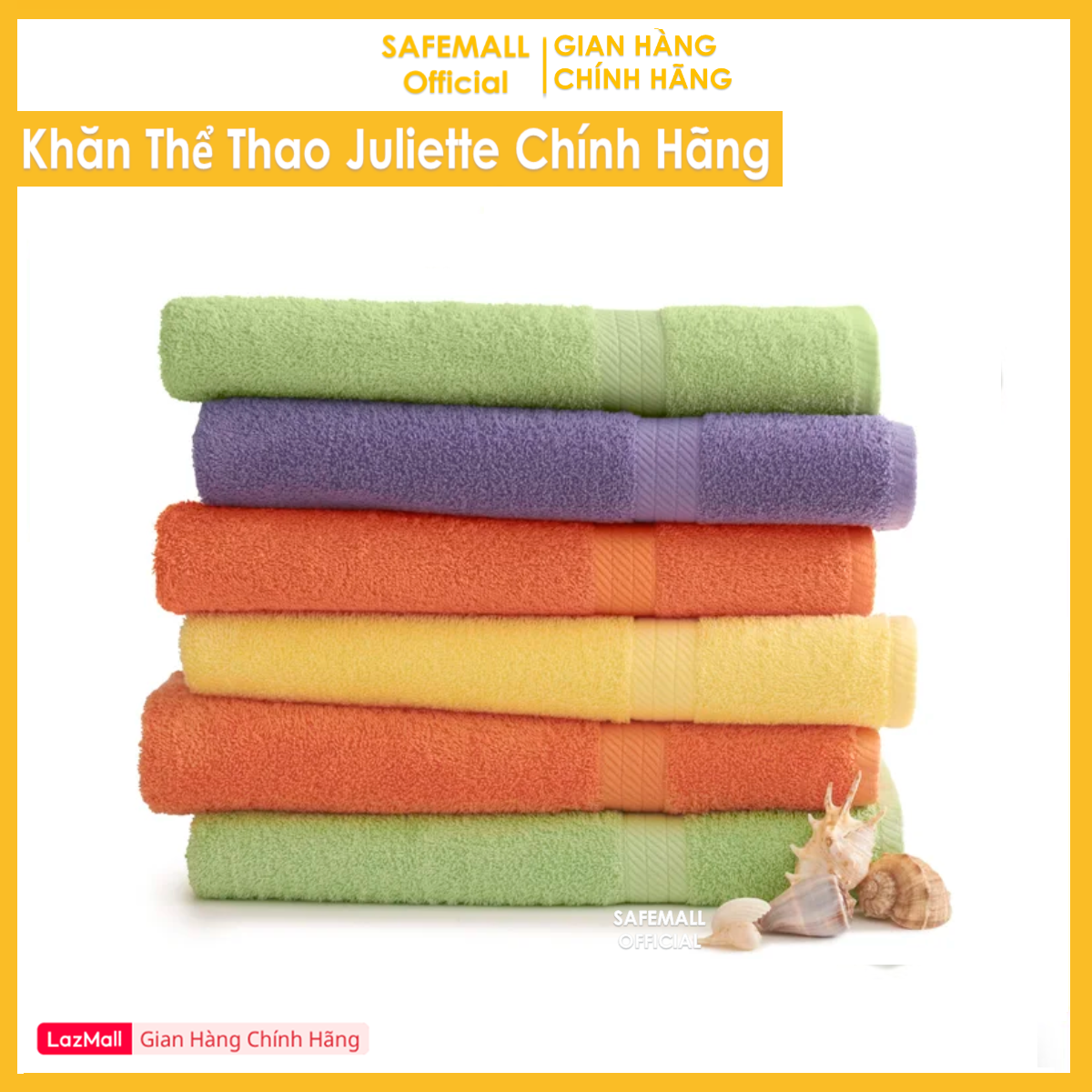 Sports towel Juliet 34x86 cotton material high-grade fine absorbent -genuine goods safemall official