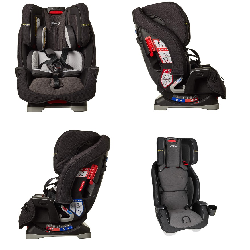 Graco Milestone LX All-in-One Car Seat Featuring Safety Surround Side ...