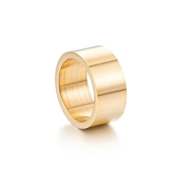 Nhẫn trơn 8mm titanium vĩnh viễn không đen gỉ