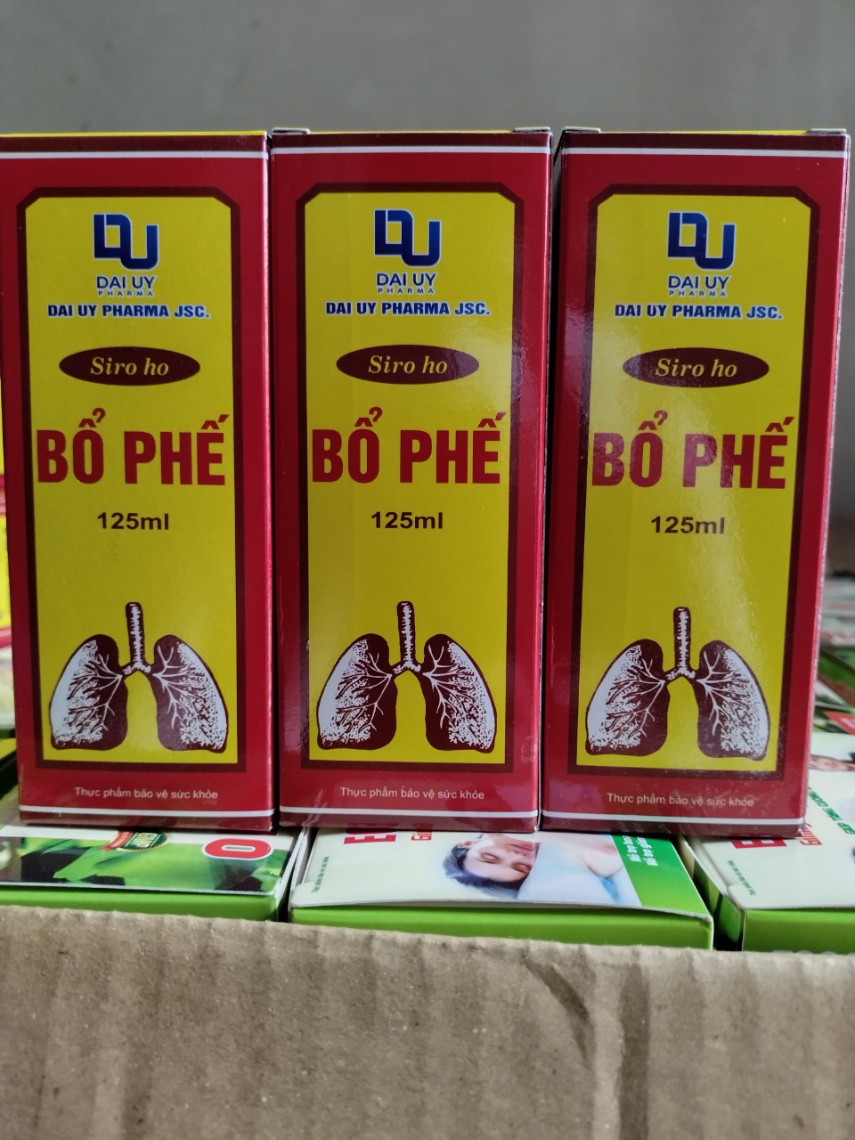 Siro ho bổ phế giúp bổ phế giảm ho bổ phổi