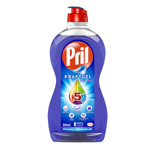 Nước rửa bát sạch sâu pril kraftgel 500ml