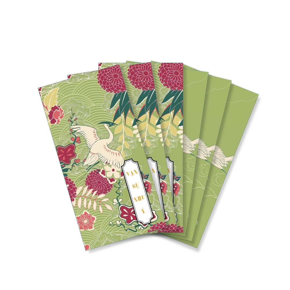 Bộ bao lì xì unique case 2024