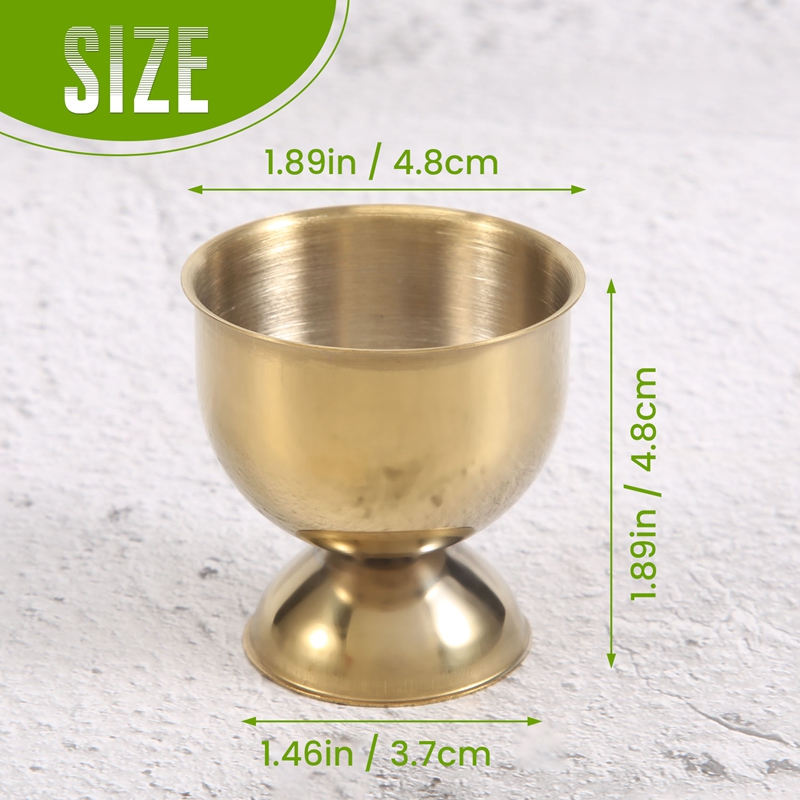 Egg Cups Set Stainless Steel Eggs Hard Boiled Eggs and Soft Tray Tool Holders Kitchen