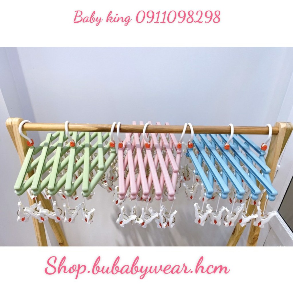 Móc chùm gấp gọn 29 kẹp 3893
