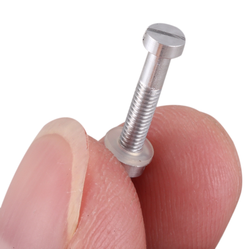 (J E R Z) 4Pcs M2.5x18.5mm Turntable Phonograph Screws,Hardware Replacement Headshells Stylus Mounting Vinyl LP Record Player
