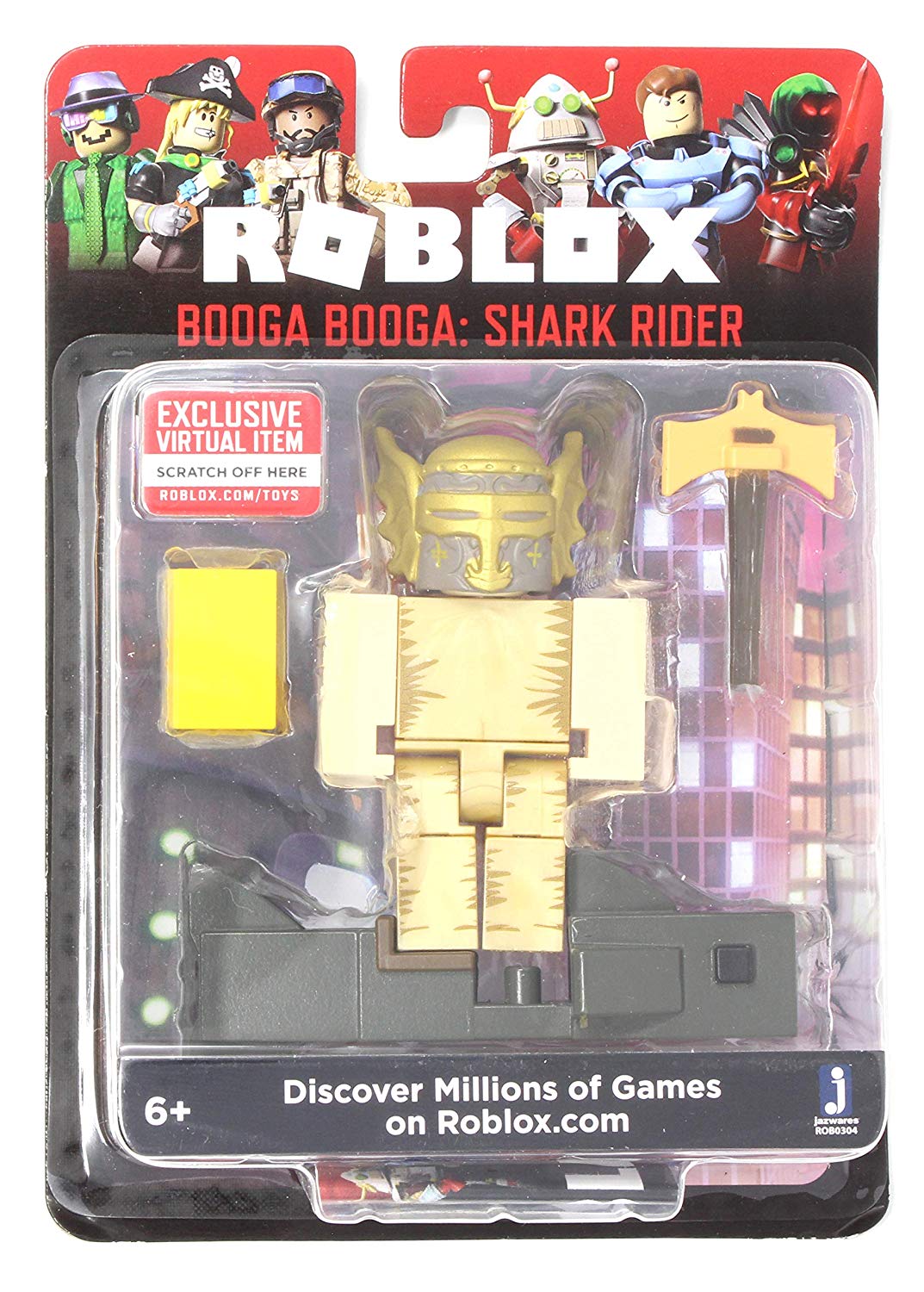 Spielzeug Champions Of Roblox Playset Exclusive Virtual Item 6 Figures Pack Toy Gift Set Triadecont Com Br - roblox 6 figure set