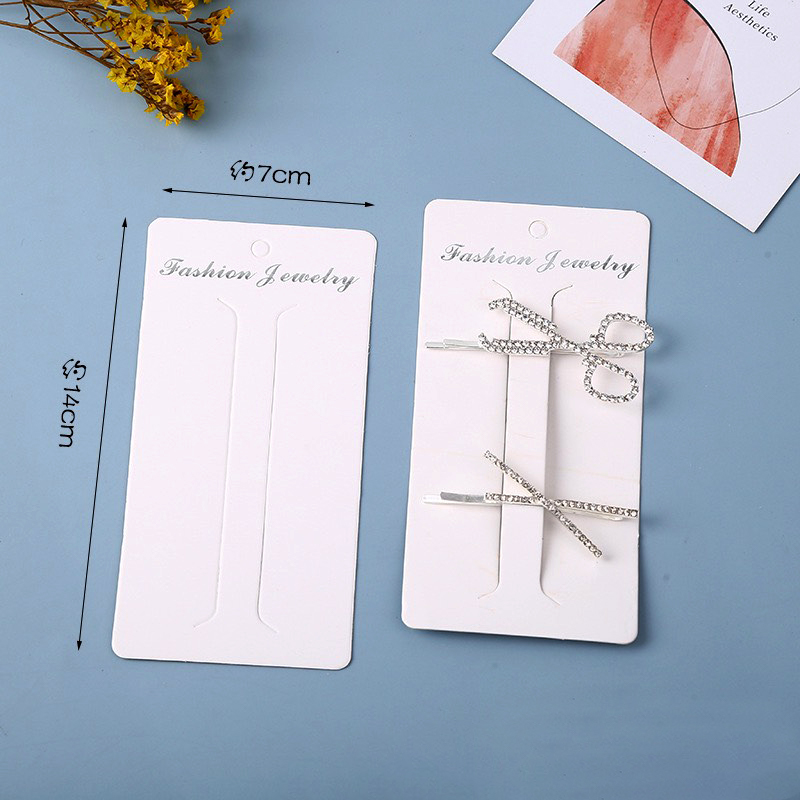(Set 10) Bìa Giấy Đựng Kẹp Tóc, Kẹp Cua Handmade