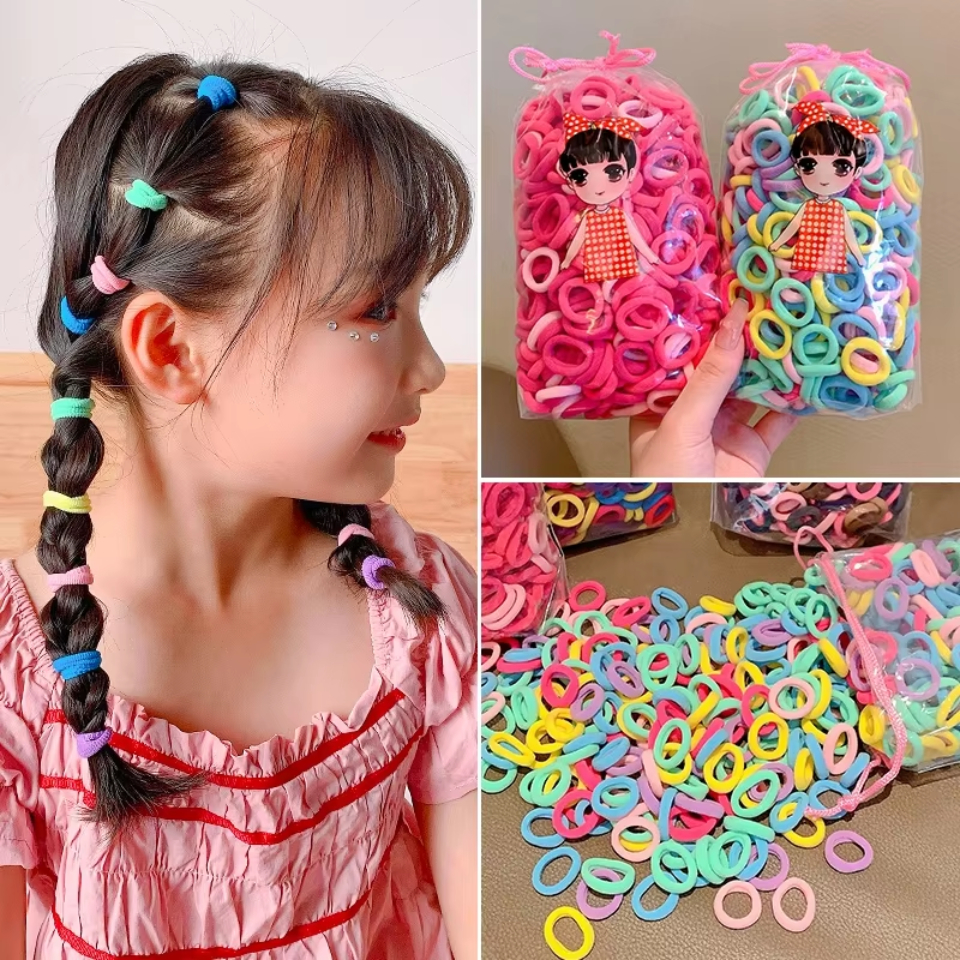 100Pcs%20Colourful%20Hair%20Rings%20Cute%20Girl%20Hair%20Rubber%20Bands%20High%20Elastic%20Base%20Hair%20Tie%20Girls%20Hair%20Ornament%20Kids%20Elastic%20Hair%20Bands%20Girls%20Plush%20Ball%20Rubber%20Band%20Sweet%20Hair%20Ties%20For%20Children%20Baby%20Hair%20Accessories%20-%20Image%202