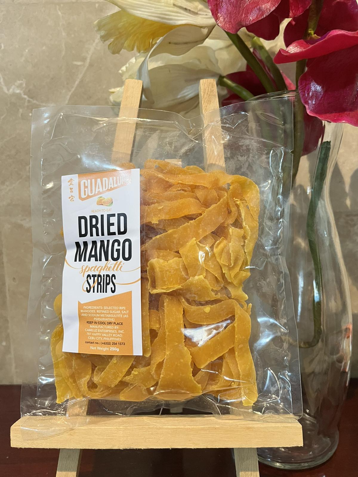 Guadalupe "Spaghetticut" Dried Mango 250gms Lazada PH