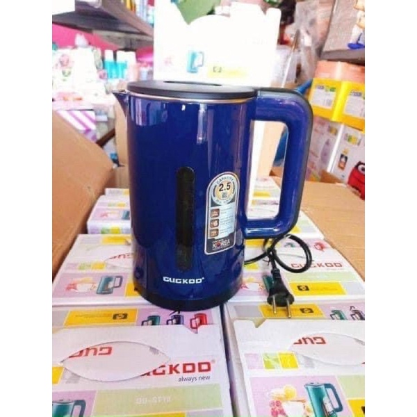 ẤM SIÊU TỐC 2 LỚP CUCKOO - ẤM ĐUN NƯỚC SIÊU TỐC 2,5L