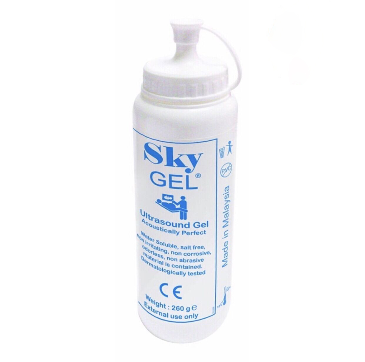 [CHÍNH HÃNG] Gel siêu âm-Gel triệt lông Sky ML Trắng (5 lít)