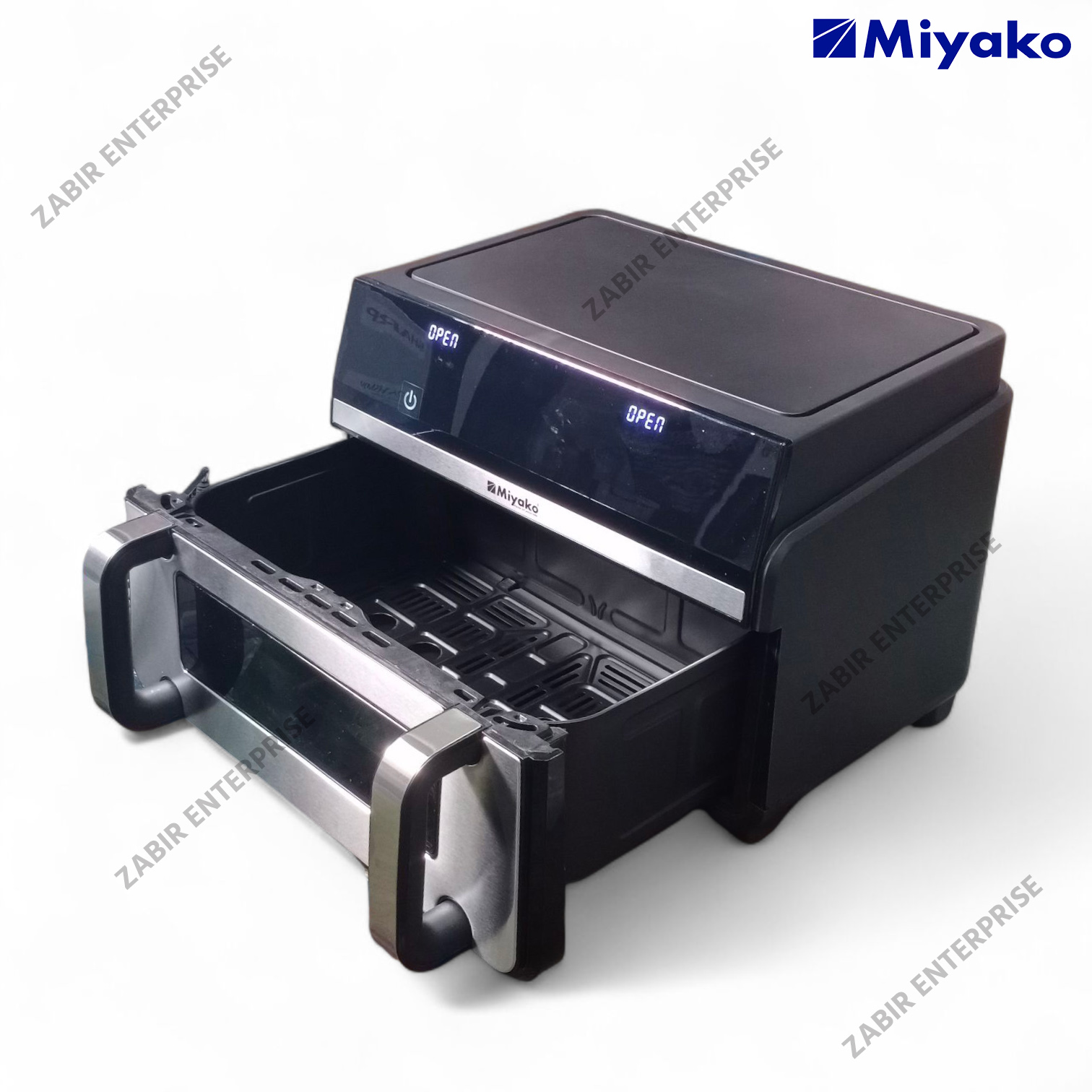 Miyako Air Fryer AF-1100 CG Non Stick Food Grade Inverter Tech Rapid Air Technology-11L Capacity 2400 WATT.