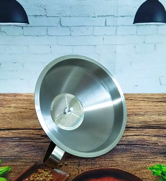 Phễu inox 304 có lưới lọc tháo rời cao cấp