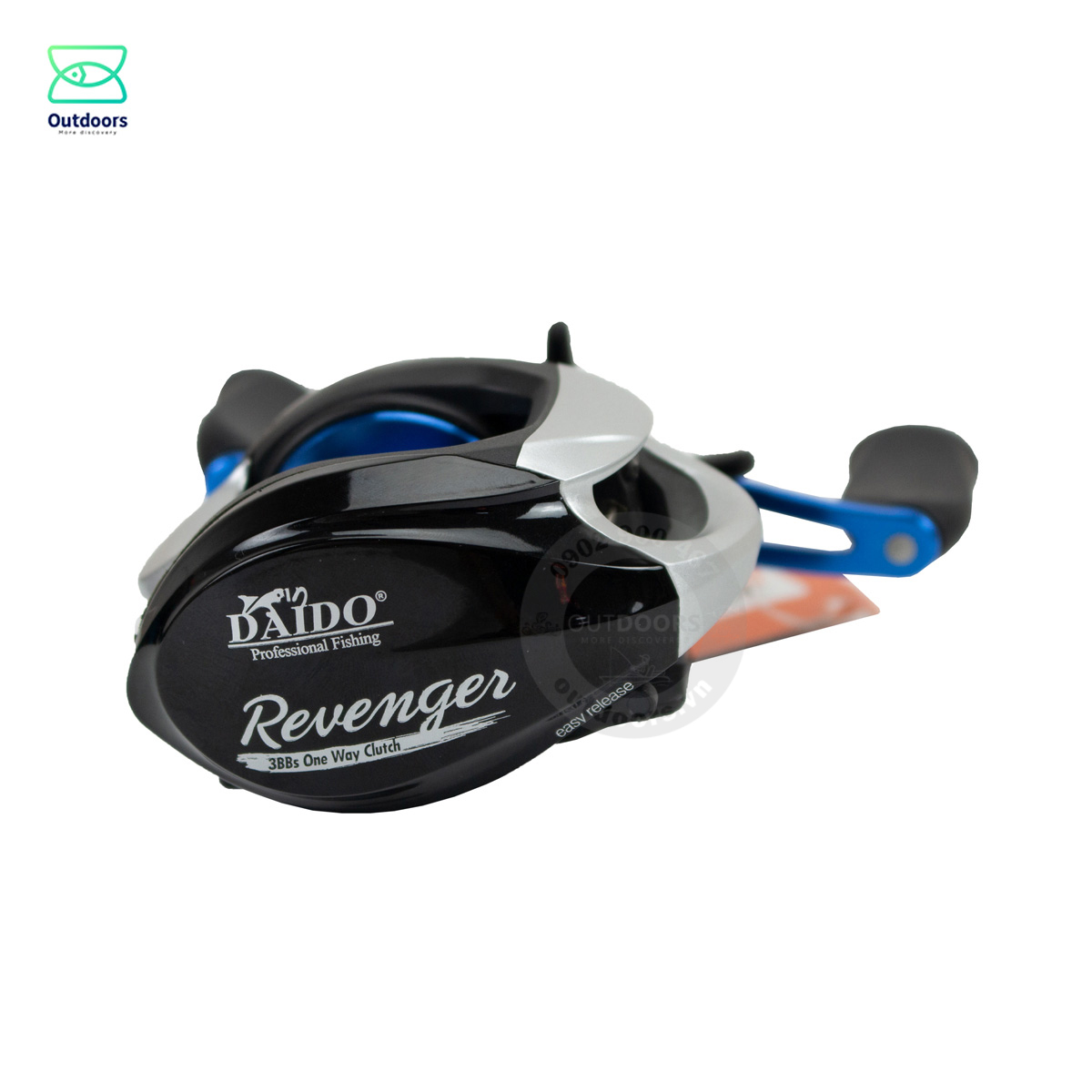 [HCM]Máy ngang câu cá Daido Revenger RV201 BC