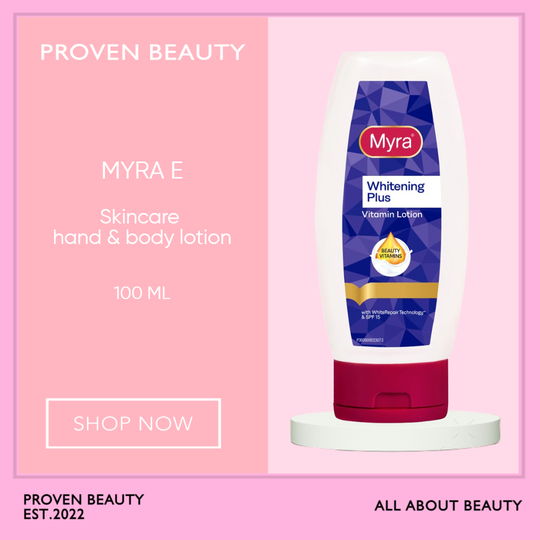 MYRA E Whitening Plus Vitamin Lotion 100ml Lazada PH
