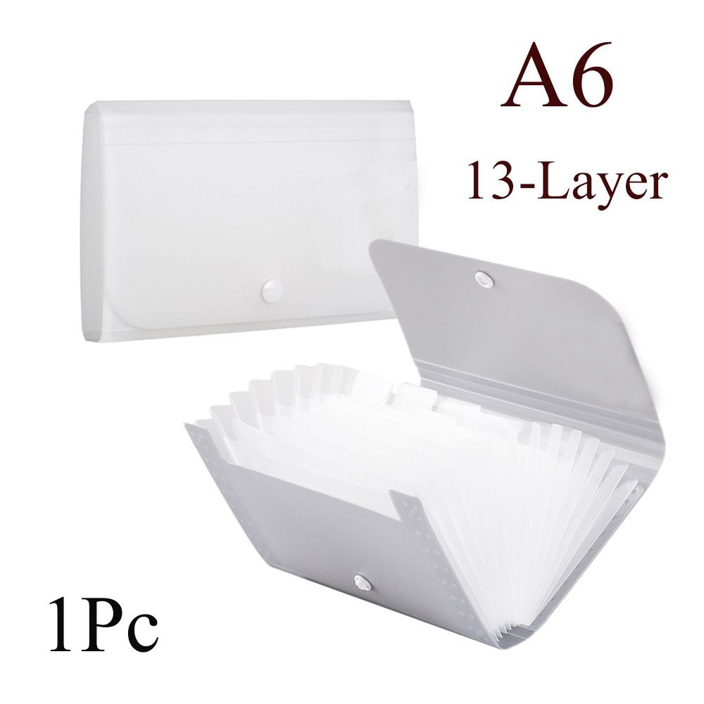 【Top-Rated Product】 13 Pockets A6 Office Supplies Bag Storage Pockets ...
