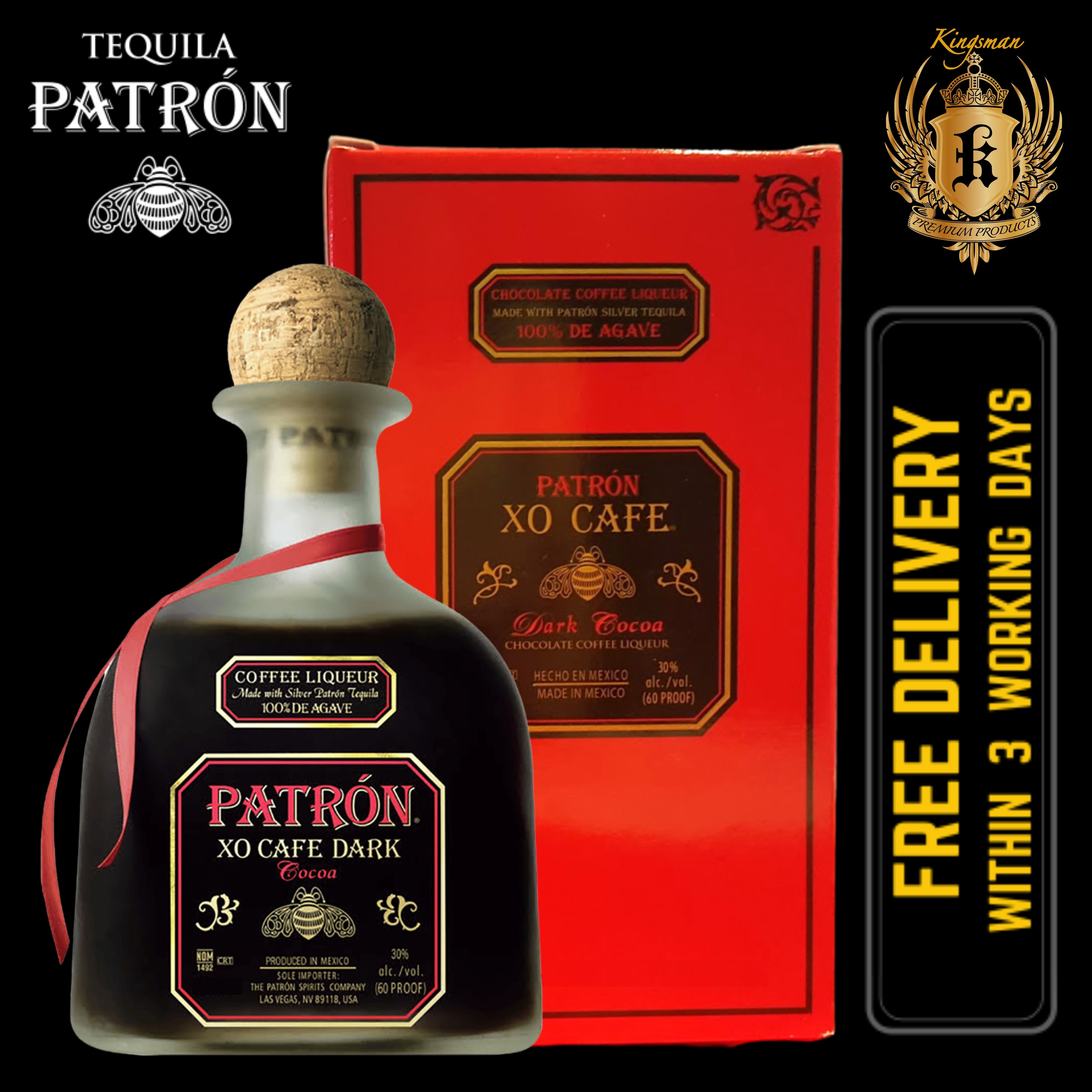 Patron XO Cafe Dark Cocoa Tequila 75cl (with box) | Lazada Singapore