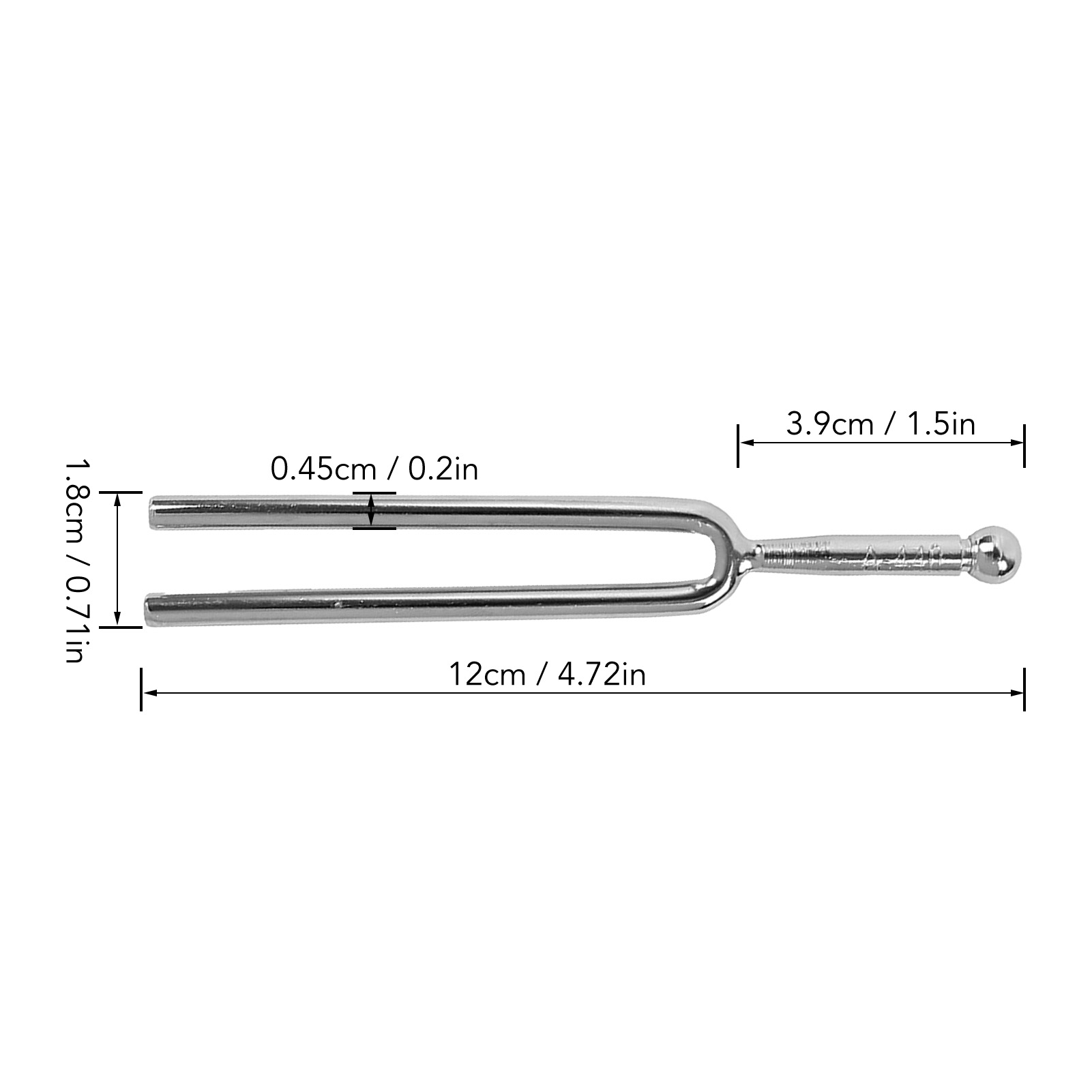 Piano Tuning Fork Tuning Fork 440HZ Sturdy for Test Intonation