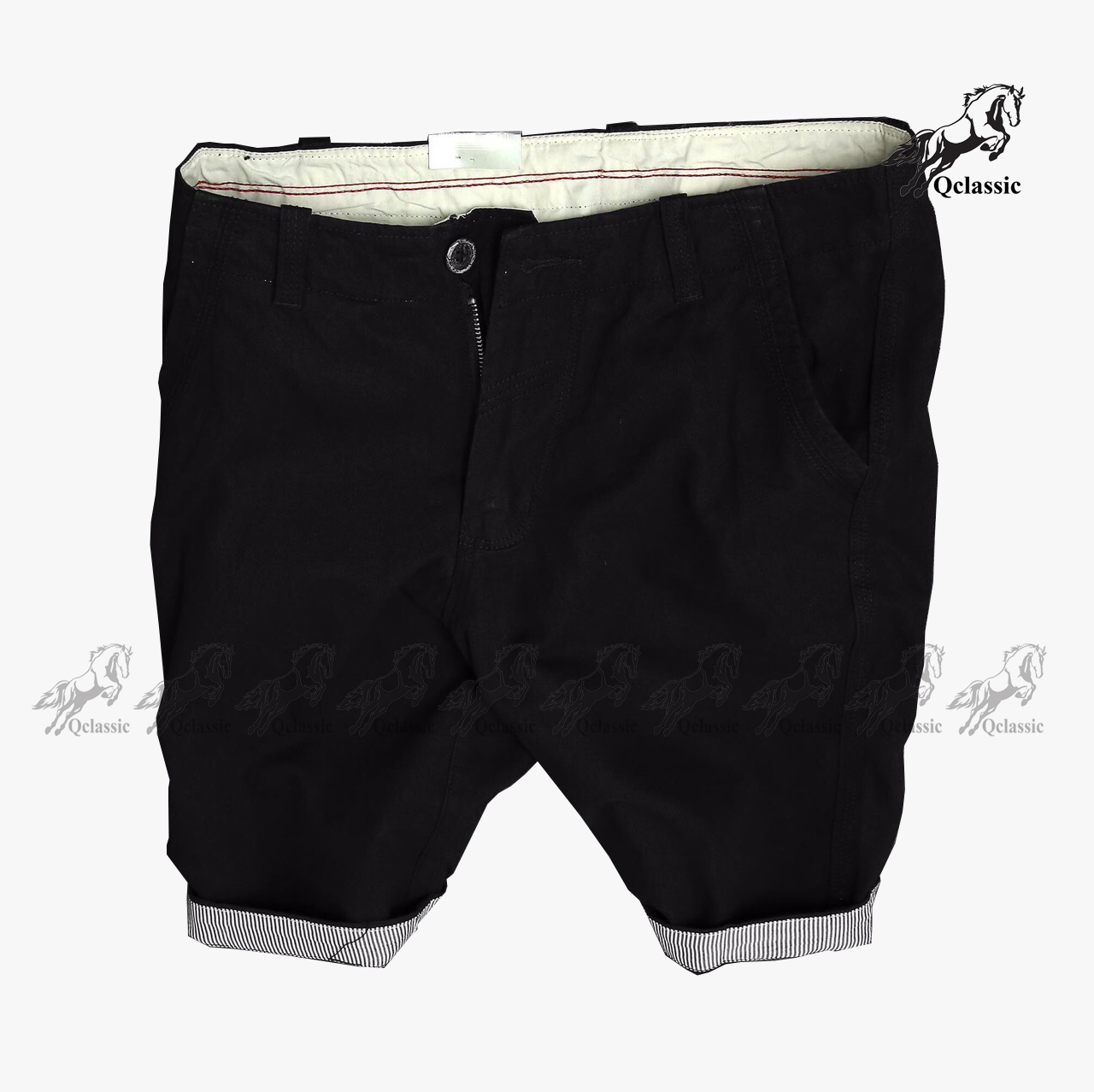 Quần short nam dây kéo mềm mịn