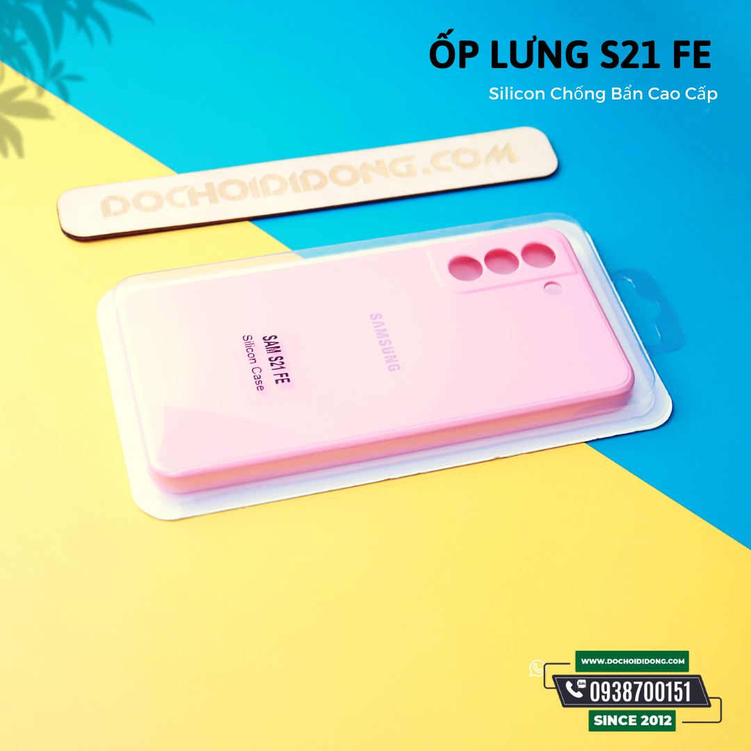 Ốp Lưng Samsung S21 Fe Silicon Chống Bẩn Cao Cấp