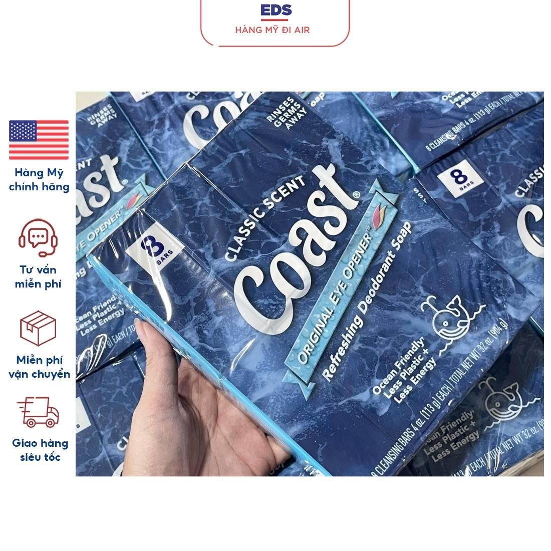 Xà phòng coast mỹ set 8 cục 113gr - eds hàng mỹ
