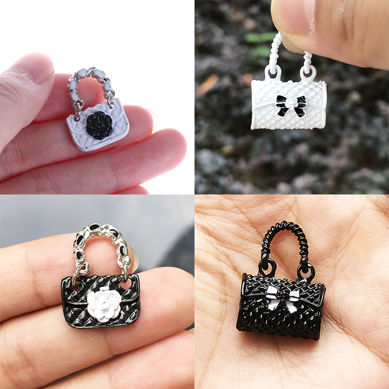 1:12%20Dollhouse%20Miniature%20Decor%20Dollhouse%20Accessories%20Handbag%20Miniature%20Model%20QINGHE%20-%20Image%203