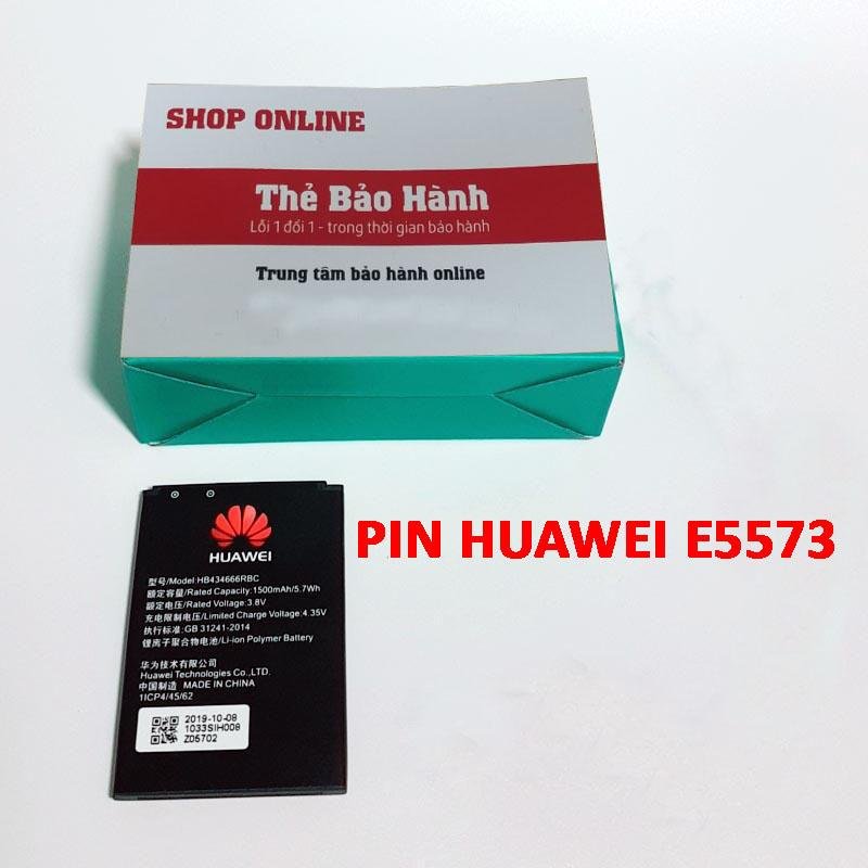 Pin thiết bị phát WiFi 3G 4G E5573