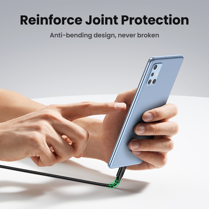 UGREEN USB C to USB Type-C Cable PD100W 60W Fast Charge Data Cable for Macbook Samsung S9 Plus USB Type C Cable 100W PD Cable