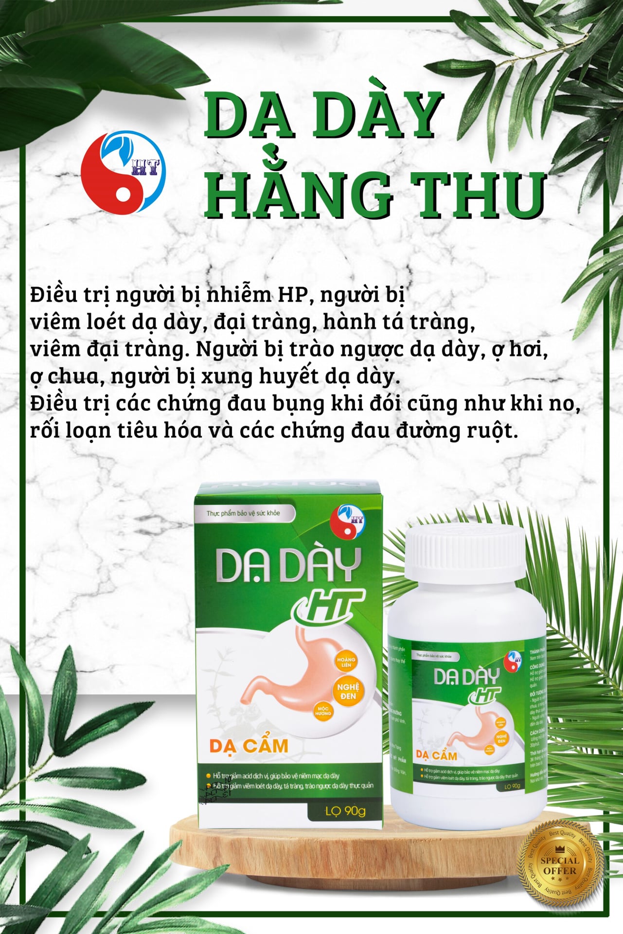 Viên Uống Dạ Dày Hằng Thu - Phụ Khoa Hằng Thu