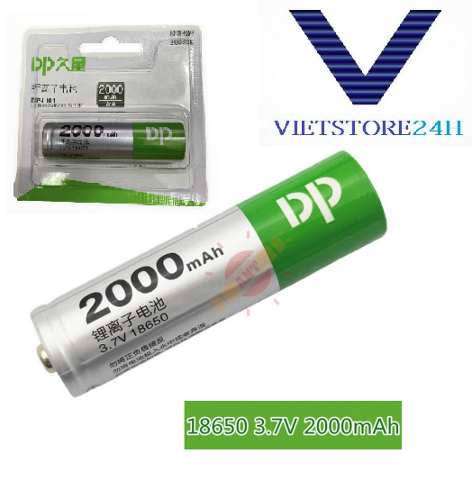 VỈ PIN SẠC DP-LI01 2000 MAH  HÀNG CHUẨN CAO CẤP