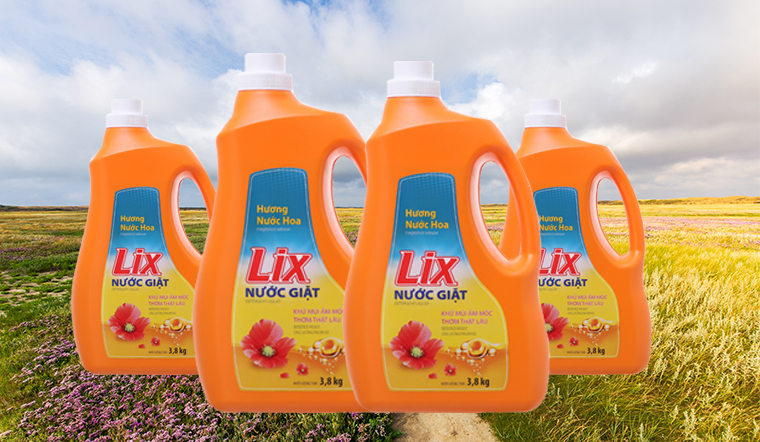 Nước giặc Lix hương hoa 3,6 kg