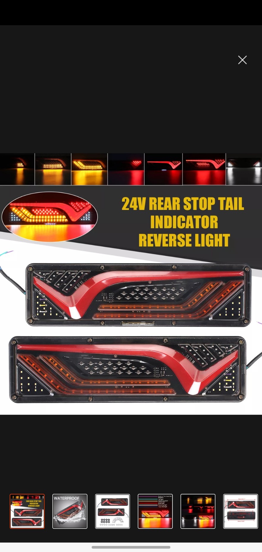 ĐÈN HẬU AUDI ĐẸP MÊ LY _24V_1 ĐÔI