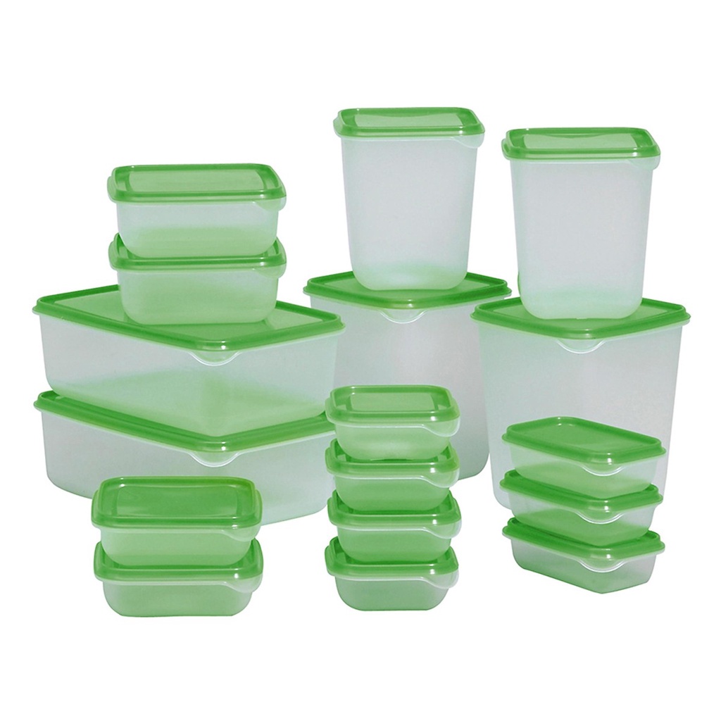 Bộ hộp nhựa đựng thức ăn 17 món cao cấp -gía sốc