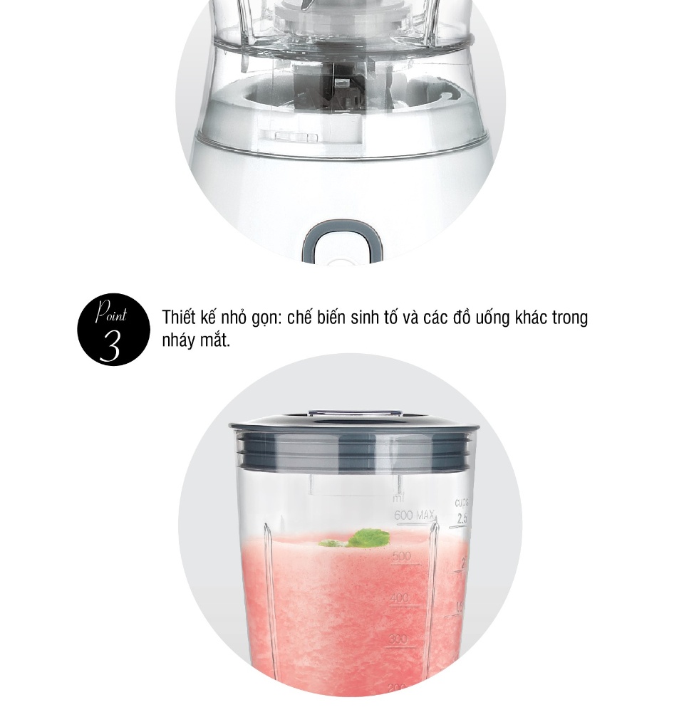 Máy Xay Sinh Tố Lock&Lock EJM436 (250W - 600ml)