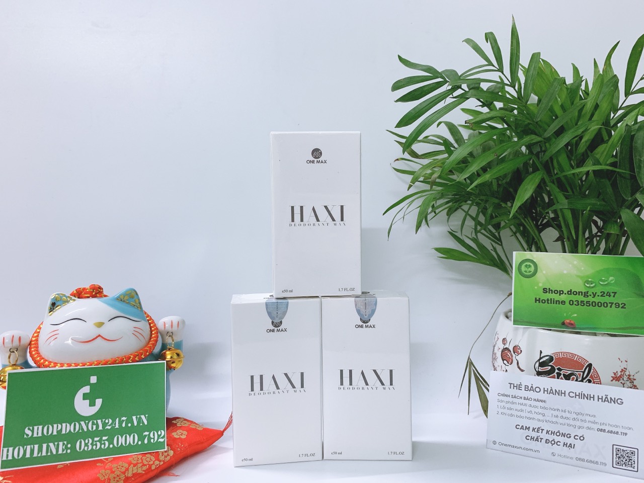 (HAXI) Xịt khử mùi cơ thể HAXI