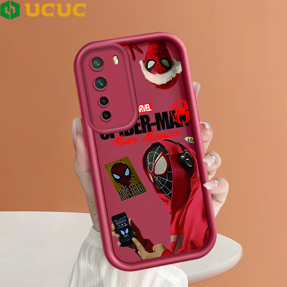 UCUC%20for%20Huawei%20Nova%20Y70%20Plus%207%2010%20Pro%207%209%2010SE%20Nova%203%204%205i%20P20%20Lite%202019%20Back%20Cover%20Red%20Hat%20Spider%20Man%20Soft%20Silicone%20Square%20Ladder%20Phone%20Case%20-%20Image%202
